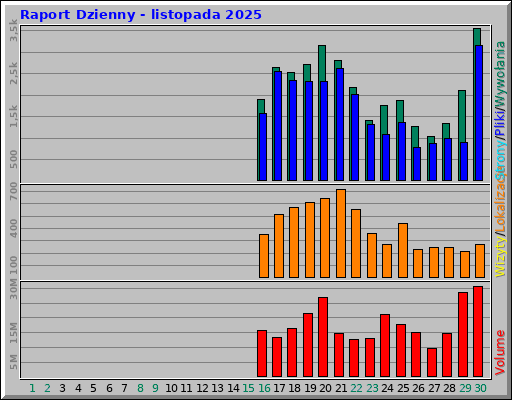 Raport Dzienny - listopada 2025