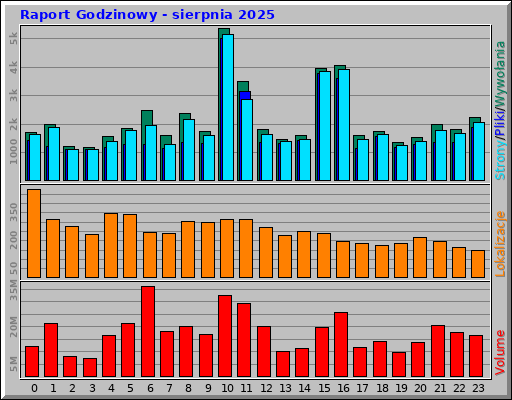 Raport Godzinowy - sierpnia 2025